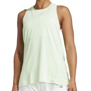 Adidas Own the Run Women's Green Tank Top